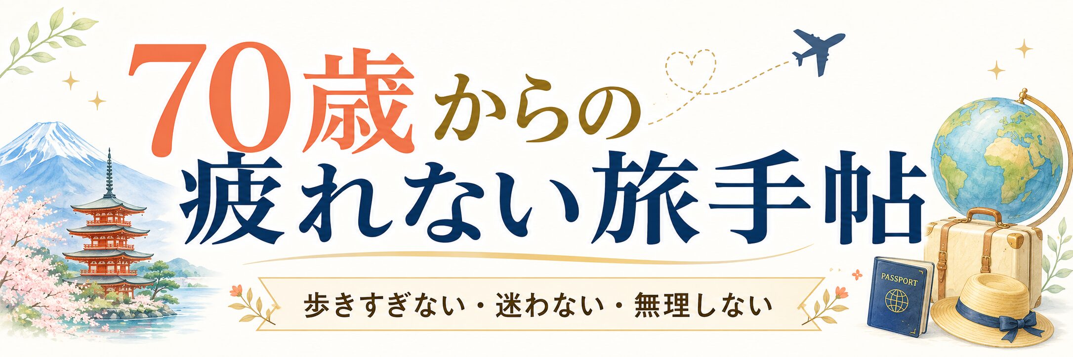 70歳からの疲れない旅手帖